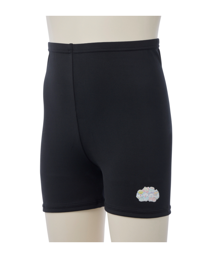 くろぱん すみっコぐらし さらさらDRY キッズ ショート丈 吸水速